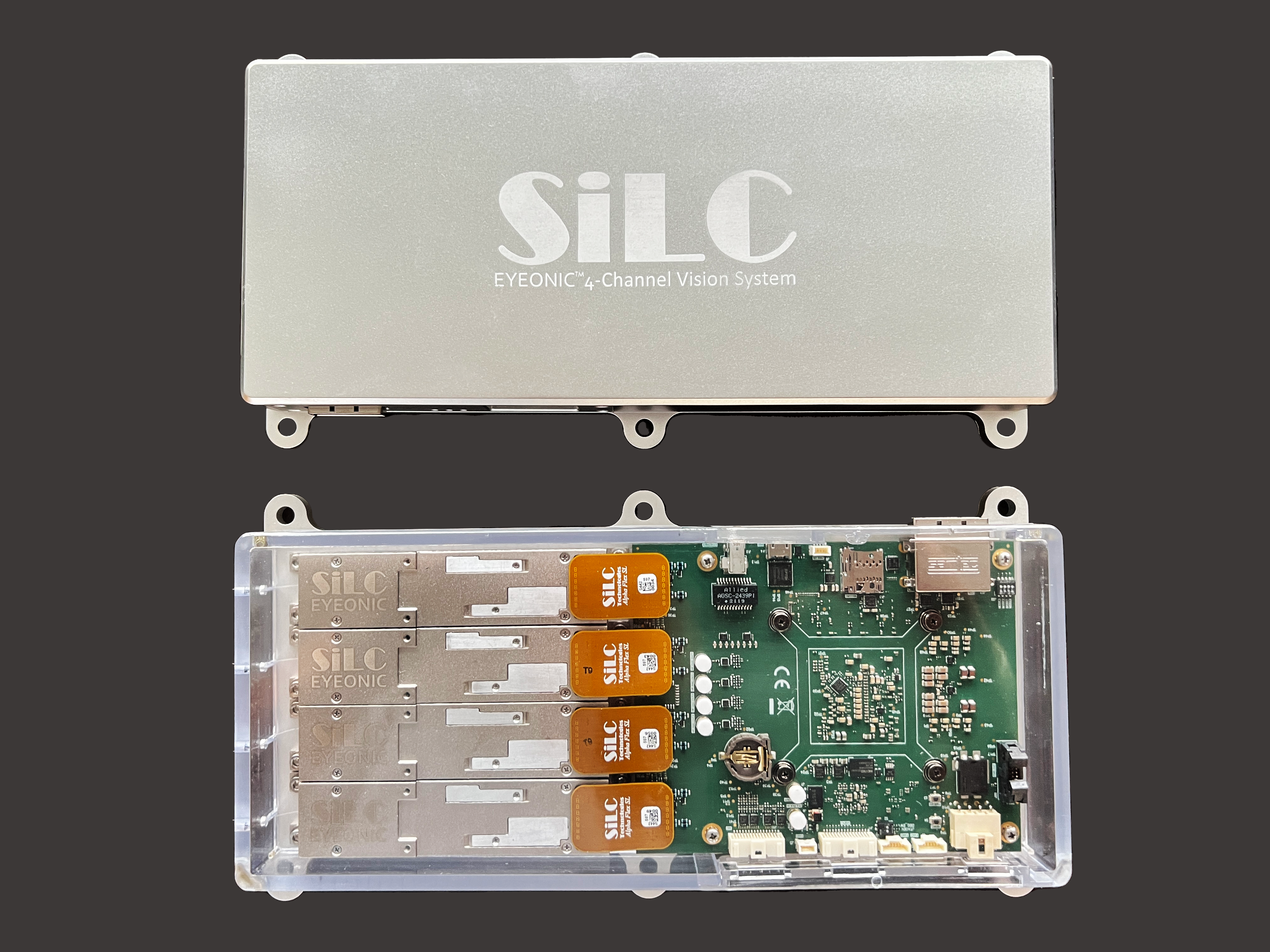 SiLC Eyeonic vision system using Long Range LiDAR and FMCW LiDAR