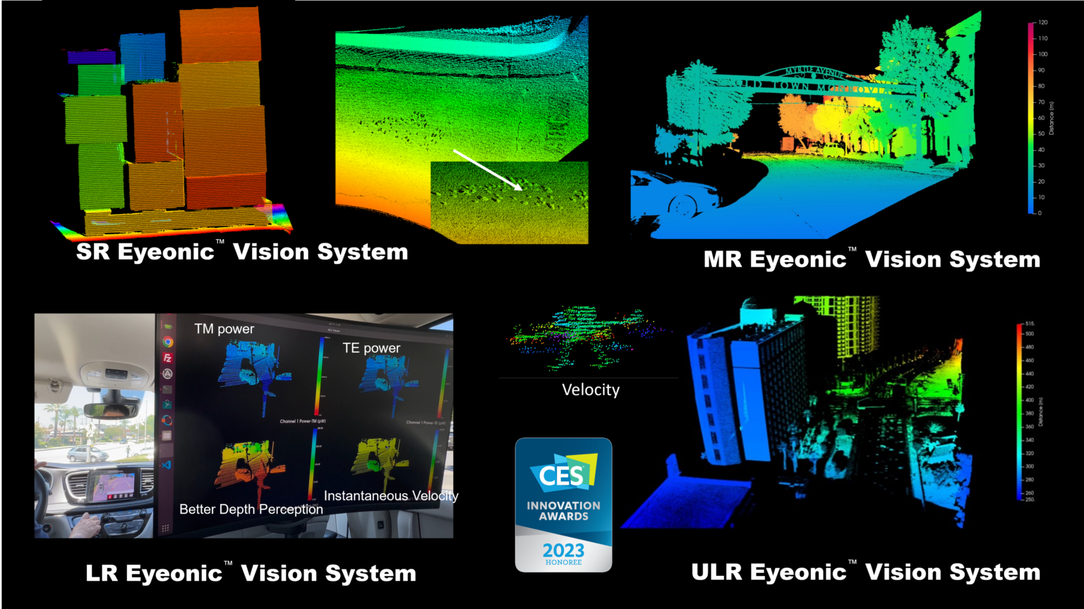 4 Eyeonic Vision Systems from SiLC, a leading edge LiDAR company