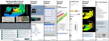 collection of specs and product briefs on AI machine vision sensor from SiLC